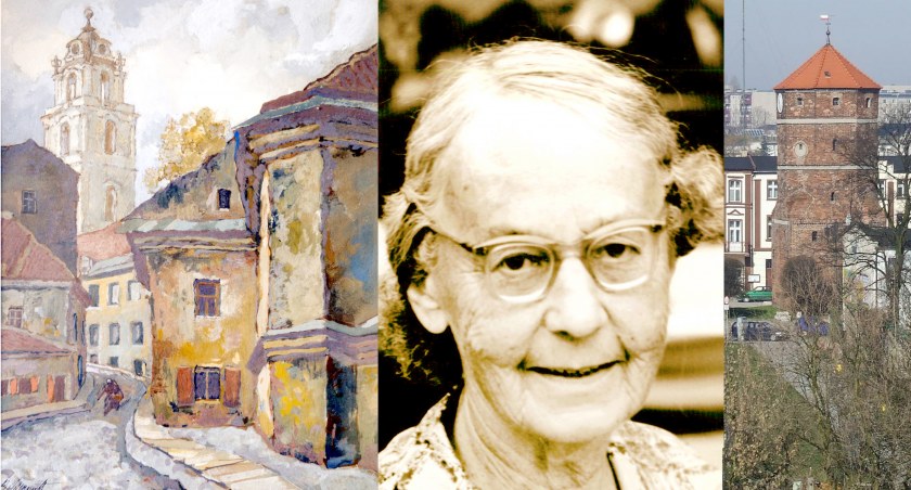 Ten widok wileńskiej ulicy, namalowany w 1944 roku przez Bronisława Jamontta, wisiał zawsze - obok rysunku Marszałka Piłsudskiego - w żnińskim mieszkaniu Wandy Dobaczewskiej