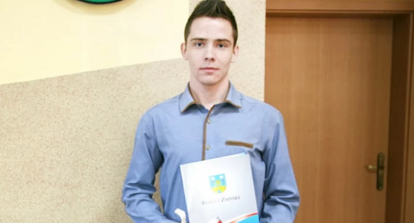 Mariusz Sucharski w nagrodę za największą wiedzę o UE poleci do Brukseli fot. Agnieszka Szymańska