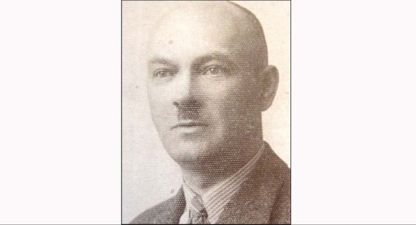 Franciszek Xawery Ebel w okresie okupacji fot. archiwum Żnińskiego  Towarzystwa Kulturalnego