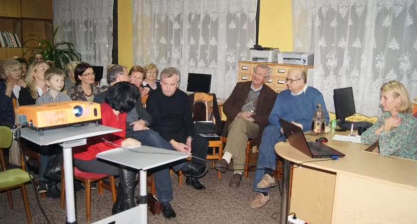 Podczas prelekcji o Maroku fot. Barbara Filipiak