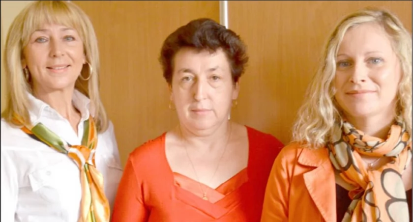 Jolanta Gołębiewska, Danuta Wróblewska i Agnieszka Błażejewska ze Szkoły Podstawowej nr 1 w Barcinie (na zdjęciu od lewej) na wniosek Związku Nauczycielstwa Polskiego otrzymają Medale Komisji Edukacji Narodowej fot. Magdalena Kruszka