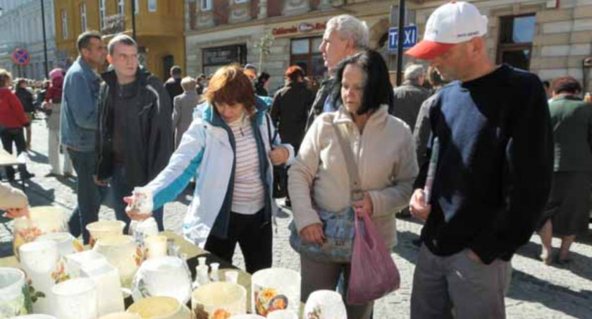 Jarmark Sztuki Ludowej w Żninie fot. Karol Gapiński