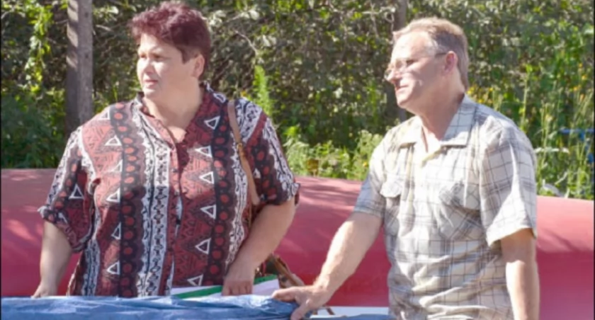 Elżbieta i Krzysztof Pałkowie cieszą się, że będą mieli stanicę żeglarską z prawdziwego zdarzenia. Marzyli o tym od dawna. fot. Magdalena Kruszka