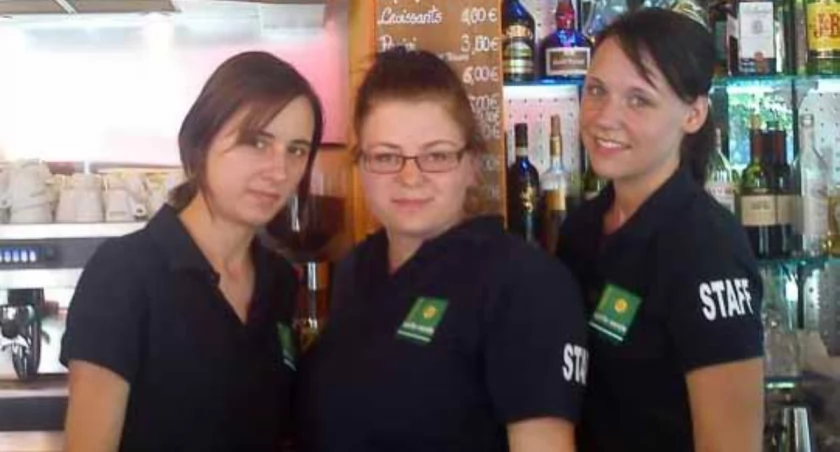 Karolina Rozwarska, Aleksandra Walczak i Karolina Walloch praktykę zawodową odbywają we Włoszech fot. Karol Lizak
