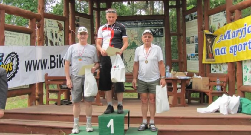 Pierwsza trójka w kat. M-4, od lewej Jerzy Chudzyński, Andrzej Lewandowski, Lesław Ditrich fot. Aleksander Andrzejewski