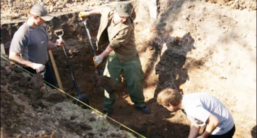 Archeolodzy nie natrafili jak dotąd na ślady średniowiecznego Żnina fot. Arkadiusz Majszak