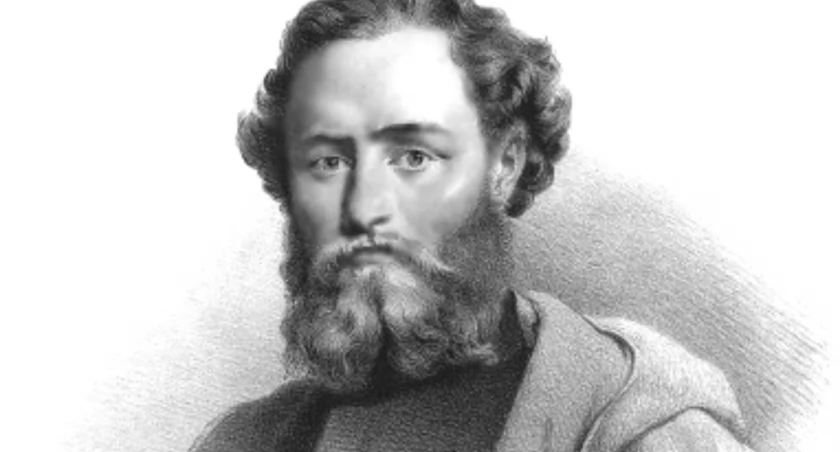 Ludwik Mierosławski, grafika Eugène Louis Charpentiera sprzed 1890 roku