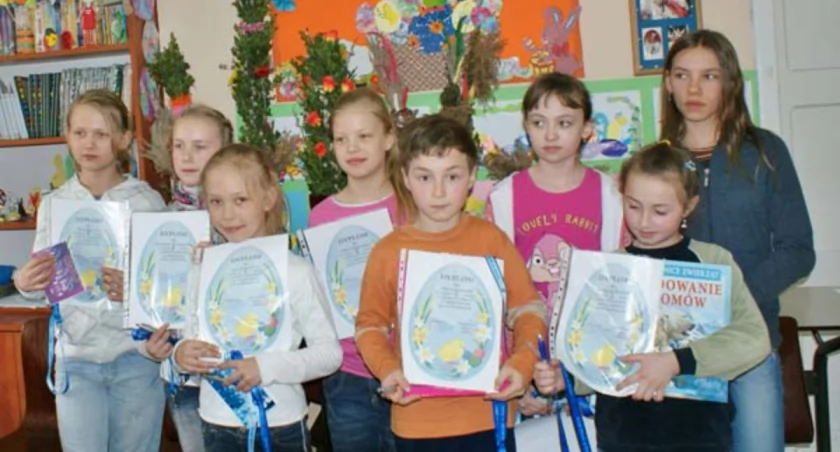 Laureaci wielkanocnego konkursu fot. Mirosława Roszak
