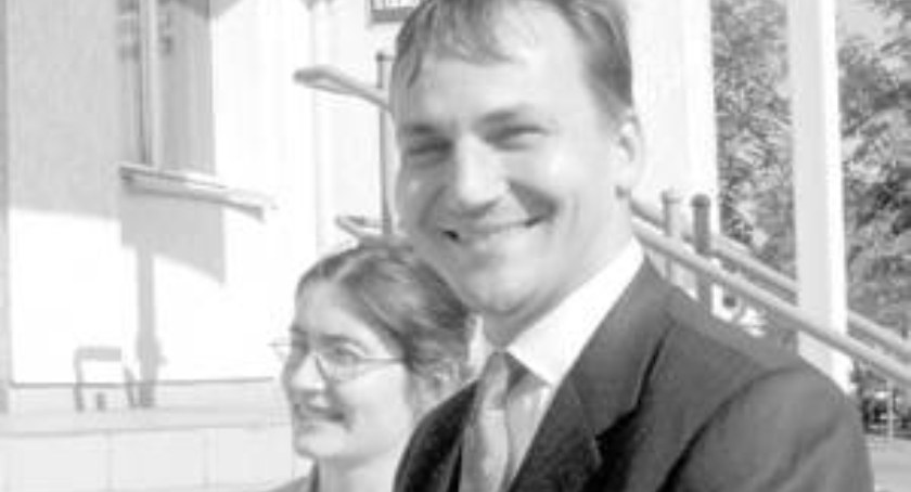 Radosław Sikorski podczas odwiedzin Żnina we wrześniu tego roku fot. Tomasz Rogacz