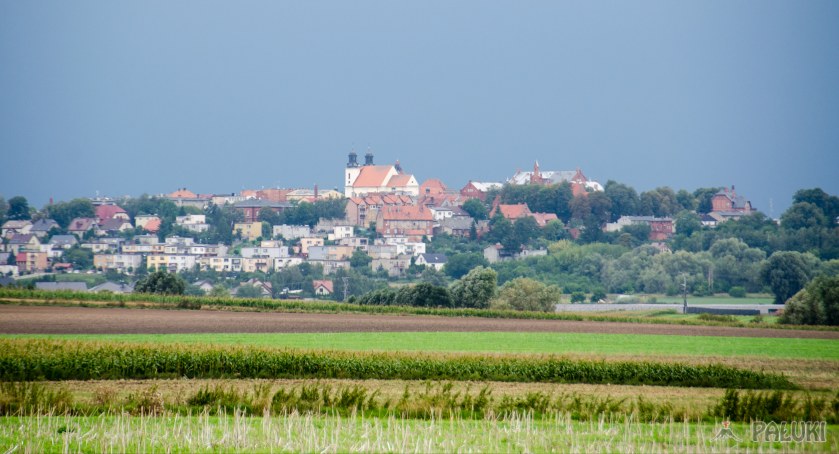 Kcynia 26 sierpnia 2023 przed burzą, fot. Dominik Księski