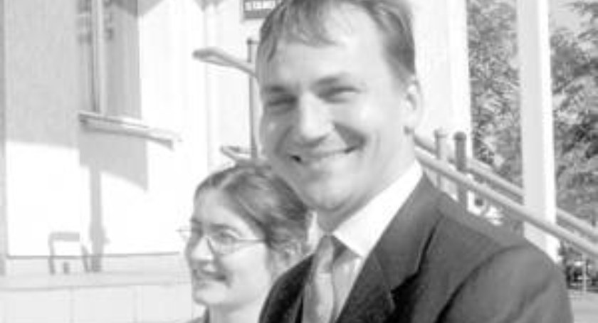 Radosław Sikorski podczas odwiedzin Żnina we wrześniu tego roku. fot. Tomasz Rogacz