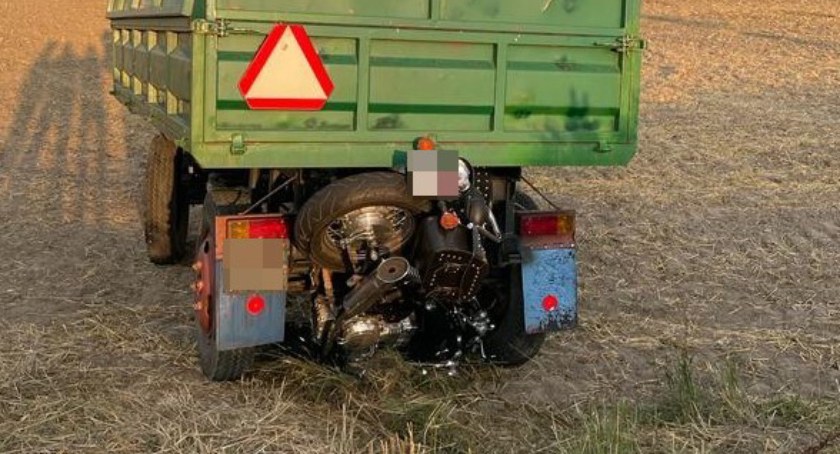 Wbity w przyczepę motor