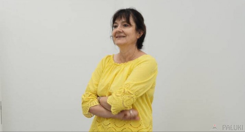 Dyrektorka Gminnego Centrum Kultury i Biblioteki w Kcyni Ilona Kurdelska fot. Justyna Kulpińska