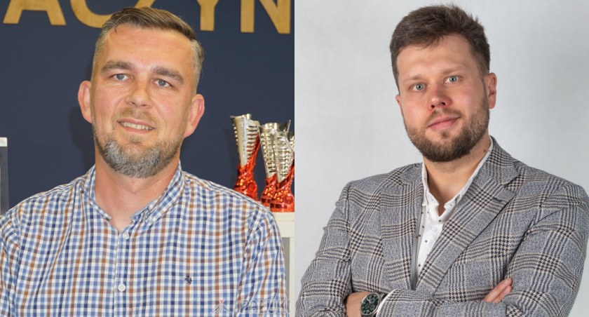 Bartosz Woźniak (fot. Karol Gapiński) oraz Adrian Trzepacz-Nowak (fot. materiały wyborcze)