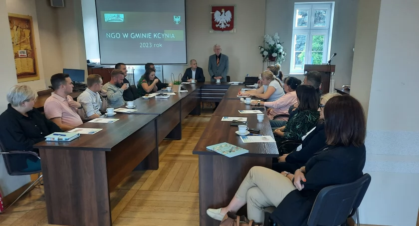 Przedstawiciele kcyńskiego sektora NGO na I Gminnym Forum NGO fot. Ewa Hałas 