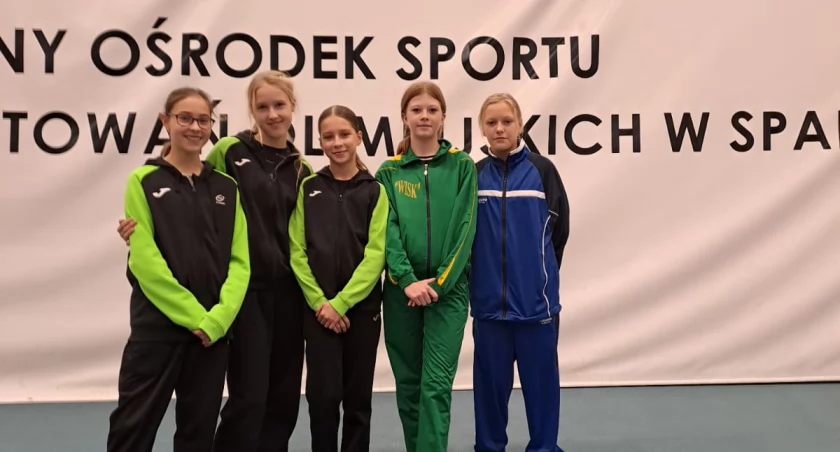 Reprezentantki Pałuk w Spale fot. z arch. UKB Szubin 