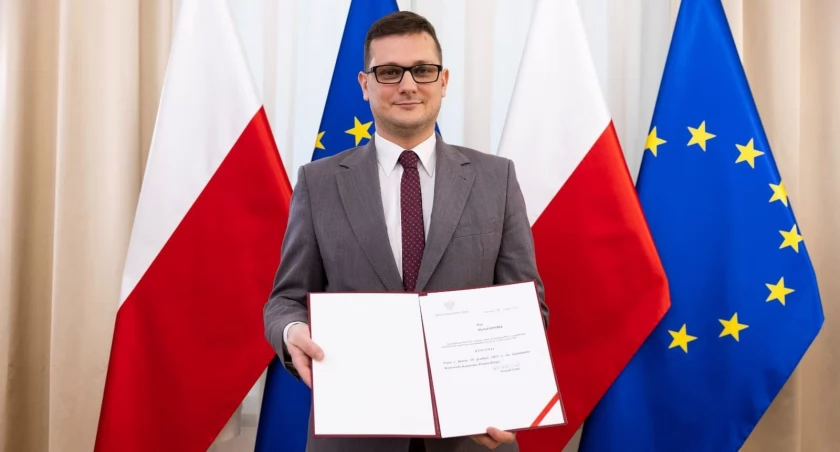 Wojewoda Michał Sztybel źródło: Facebook Michał Sztybel - Wiceprezydent Bydgoszczy