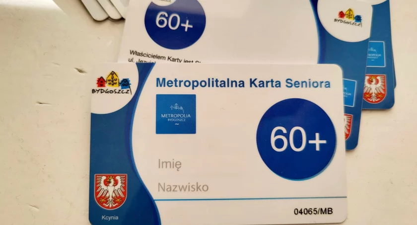 Karta Seniora 60+ w gminie Kcynia fot. Ewa Hałas