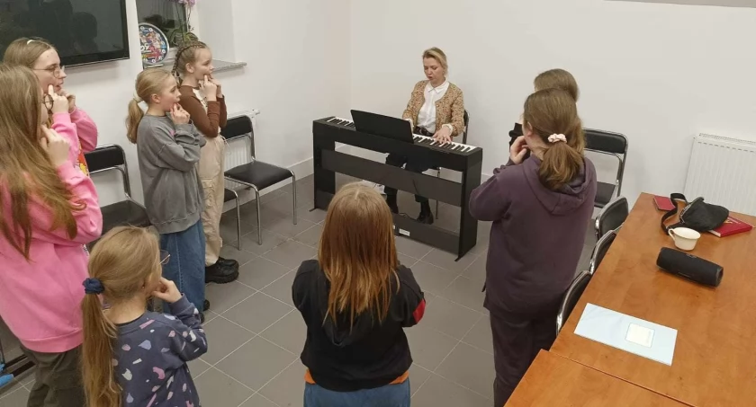 Uczestnicy warsztatów śpiewu, fot. Ewa Hałas 
