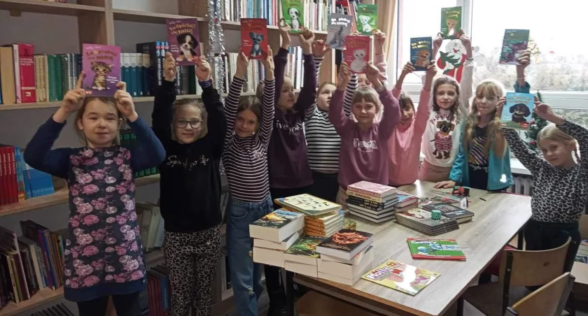 Biblioteka szkolna wzbogaciła się o nowości 