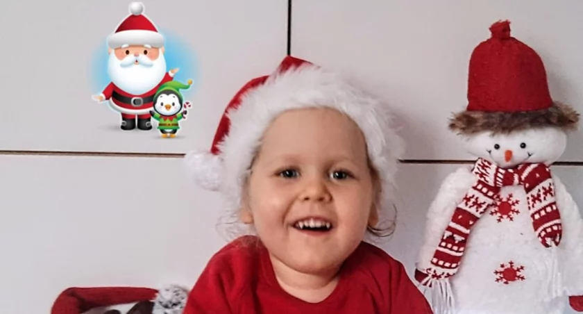 23 stycznia Celinka Andrzejewska skończy 4 lata fot. z FacebookMała Celineczka walczy z SMA1 