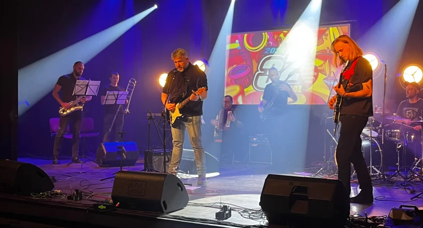 Zespół Last Chance na scenie SzDK fot. Kamil Rutkowski