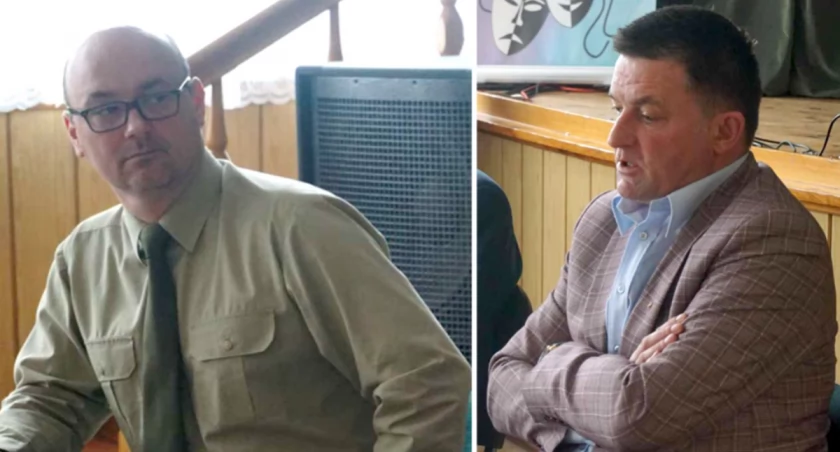 Zarówno przewodniczący Rady Gminy Rogowo Dariusz Kośmider (po lewej), jak i wójt Tomasz Michalczak w czasie wtorkowej sesji przyznali, że najlepszym wyjściem będzie w tej chwili wstrzymanie się od podejmowania kolejnych działań, zmierzających do zmiany statusu miejscowości Rogowo fot. Justyna Kulpińska
