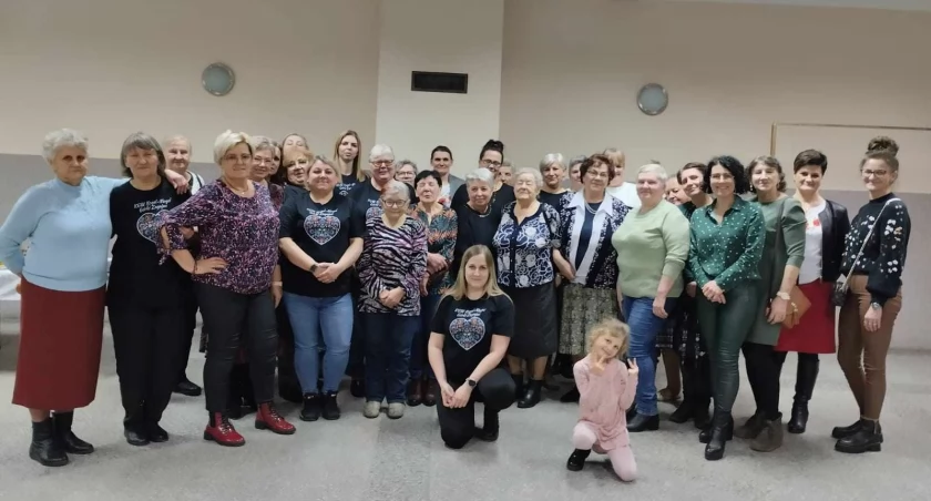 Drugie tegoroczne spotkanie u sąsiadki odbyło się w Górkach Zagajnych fot. Agnieszka Jachim
