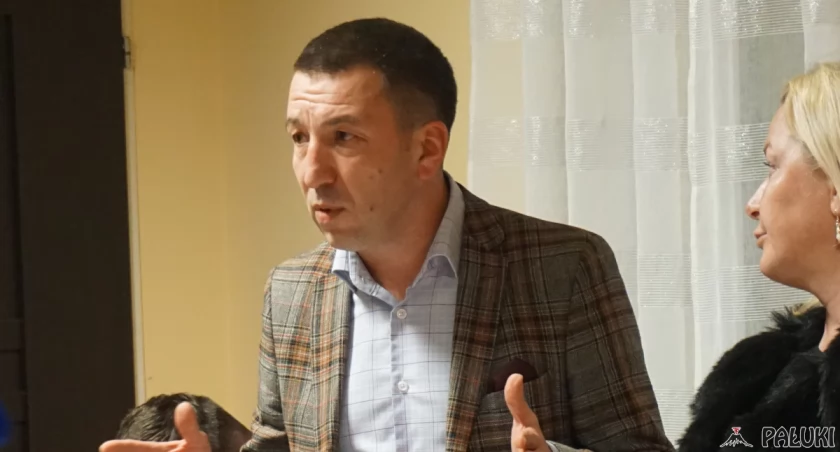 Pełniący funkcję burmistrza Kcyni Rafał Heftowicz fot. Justyna Kulpińska