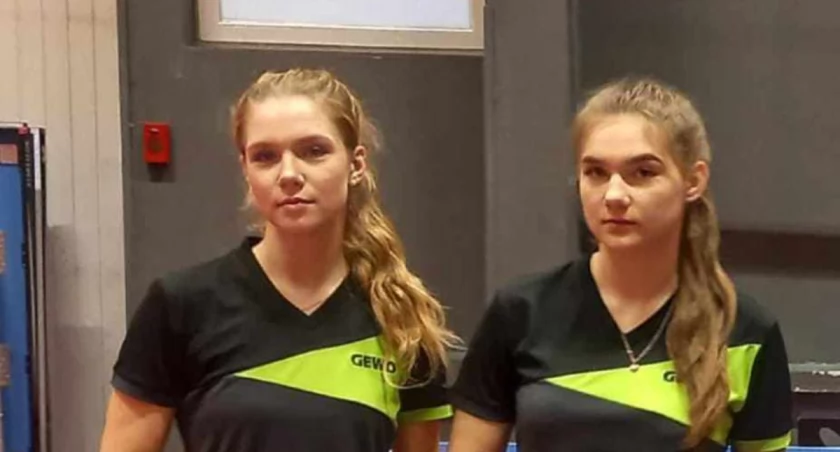 Wiktoria i Julia Kowalskie podczas Mistrzostw w Toruniu fot. Grzegorz Kowalski