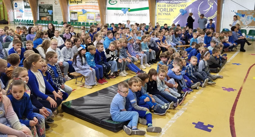 Razem dla autyzmu w kcyńskiej podstawówce 