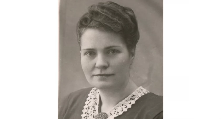 Henryka Jędrzejewska - pierwsza nauczycielka historii w kcyńskiej szkole średniej, fot. z archiwum Anny Jędrzejewskiej
