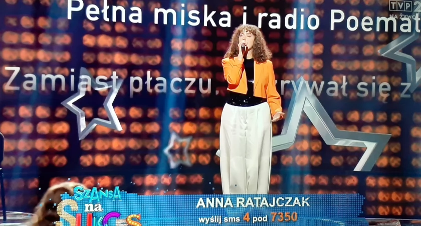 Finałowy występ Anny Ratajczak fot. Mirosława Roszak