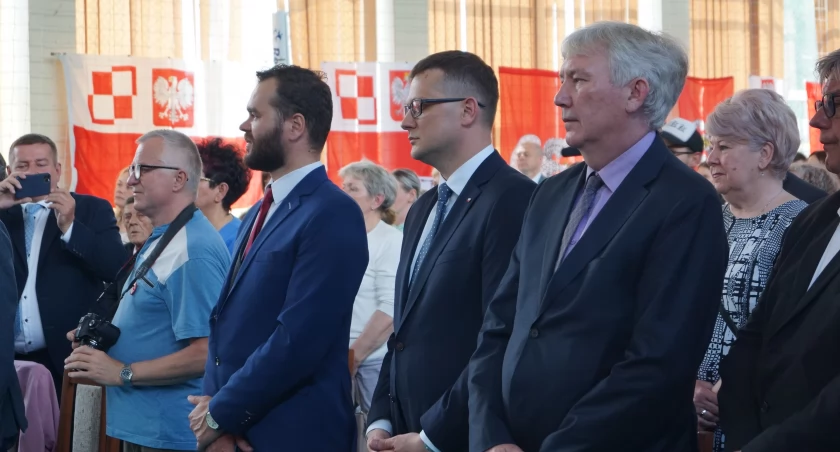 Wojewódzkie obchody Bitwy o Monte Cassino z udziałem wojewody, starosty nakielskiego i burmistrza Kcyni fot. Ewa Hałas