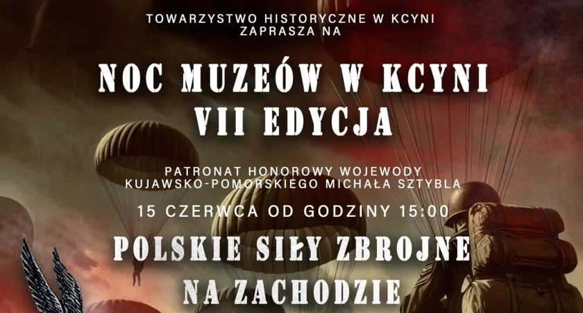 Towarzystwo Historyczne w Kcyni zaprasza na siódmą edycję Nocy Muzeów, która wzorem lat ubiegłych, zostanie zorganizowana na dworcu PKP w Kcyni