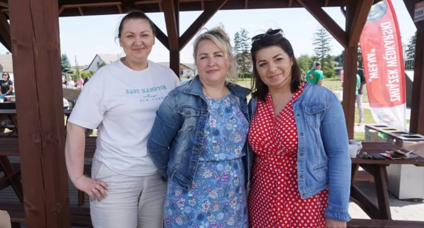 W organizację festynu zaangażowało się wiele osób, również uczniowie i rodzice fot. Justyna Kulpińska