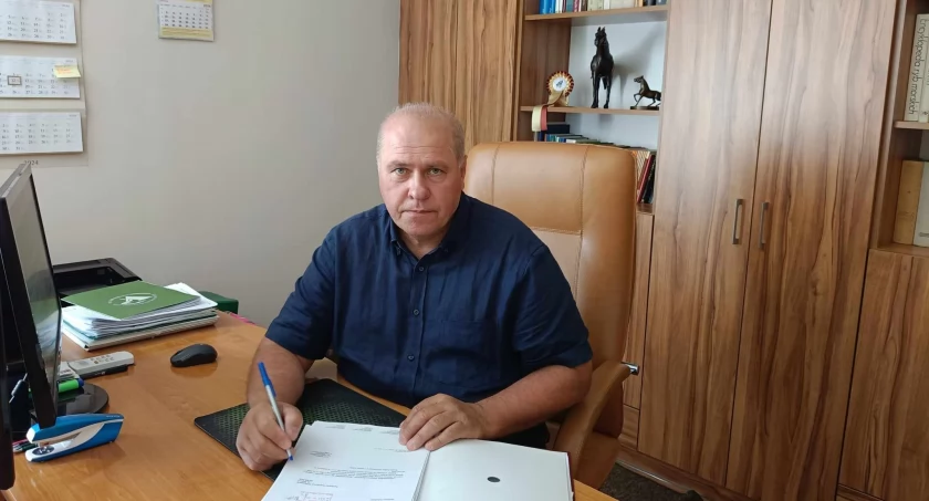 Powiatowy Lekarz Weterynarii w Żninie Andrzej Domagalski jest zaniepokojony nagłym pojawianiem się kolejnych ognisk wirusa ASF fot. Dorota Kapłońska