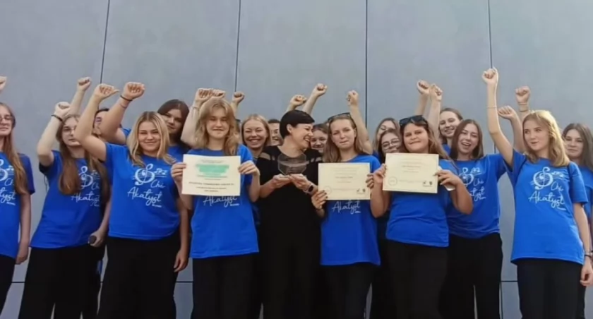Kcynianki najlepsze w województwie! Chór Akatyst z najwyższą punktacją w swojej kategorii konkursowej fot. Chór Akatyst