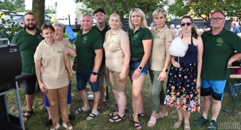Organizatorzy pikniku są zadowoleni z sukcesu organizacyjnego fot. Magdalena Kruszka