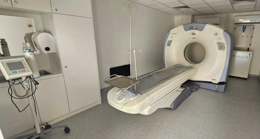Taki tomograf w Żninie będzie działał tymczasowo w kontenerze, który zostanie postawiony pod koniec sierpnia fot. z archiwum Macieja Hoppe