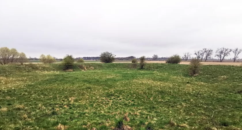 Grodzisko wczesnośredniowieczne w Grocholinie ma szansę stać się wyjątkowym terenem rekreacyjnym w gminie Kcynia fot. Ewa Hałas