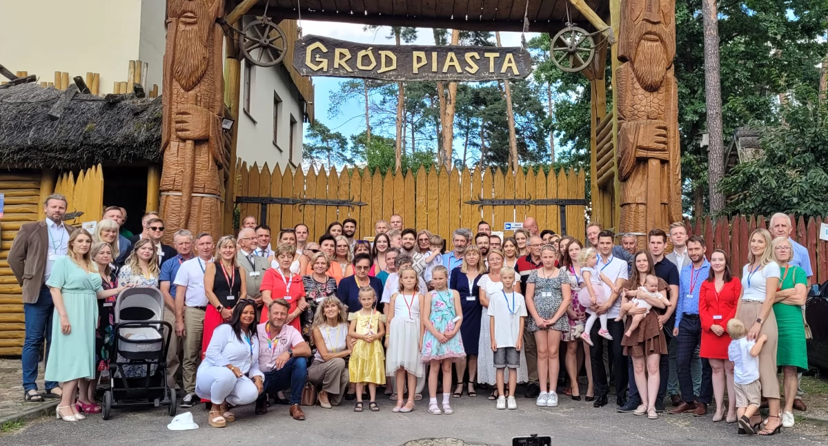 Zjazd rodziny Kledzików odbył się w Grodzie Piasta fot. z rodzinnego archiwum