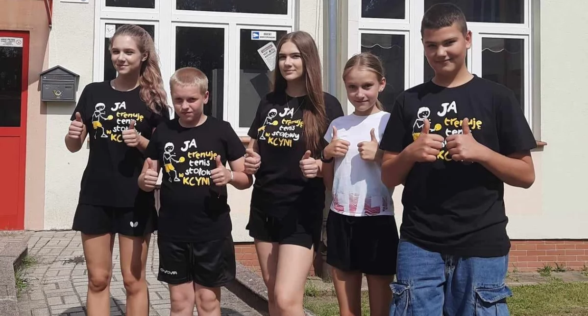 Tenisiści z Kcyni na obozie kadry wojewódzkiej (fot. Orlik Kcynia) 