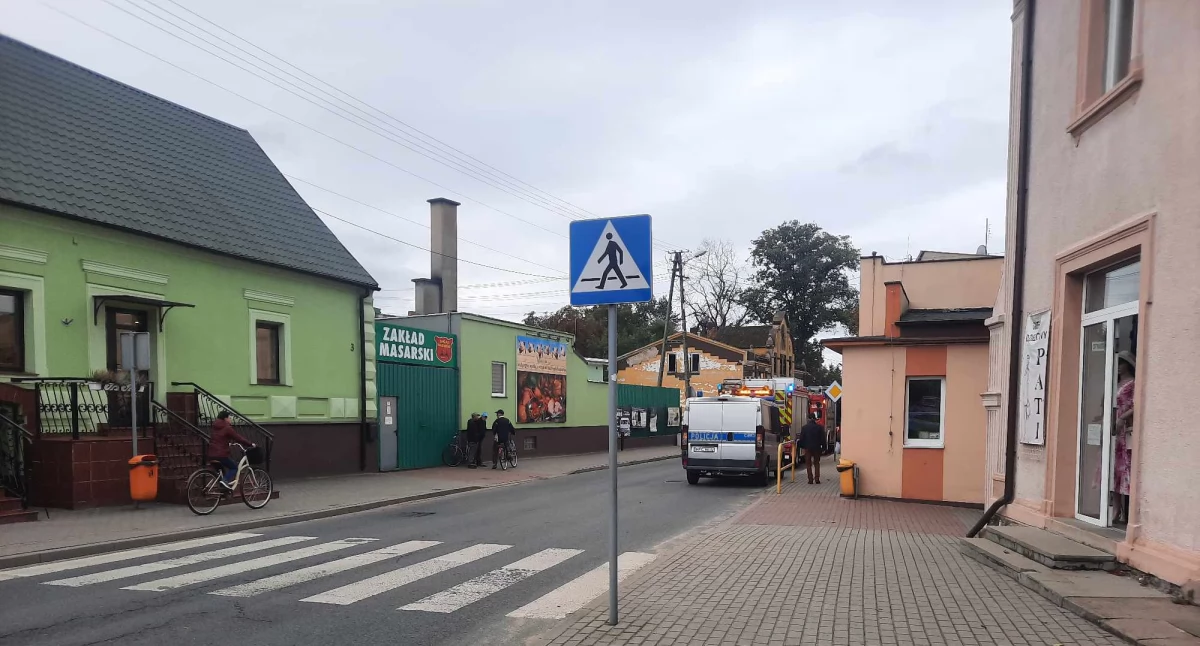 Do interwencji doszło w Rogowie fot. Justyna Kulpińska