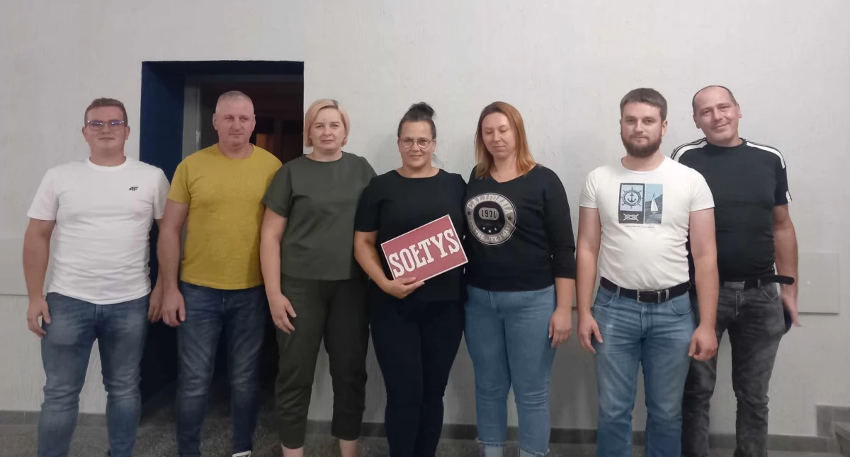Nowa sołtys i rada sołecka w Żurawi fot. UM Kcynia