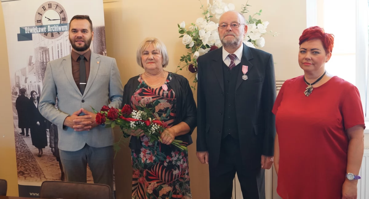 Państwo Jadwiga i Ludwik Woźniak, 53 lata razem fot. Ewa Hałas
