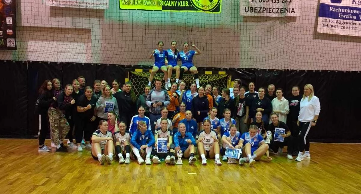 Pierwszy turniej Kcynia Womens Handball Cup rozegrano na sali w Wągrowcu (fot. powierzone przez Orlik Kcynia) 