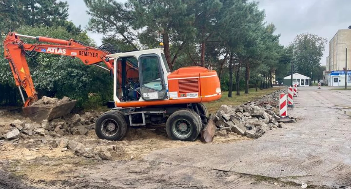 Prace remontowe komunikacyjnego ciągu ruszyły fot. arch. UM Łabiszyn