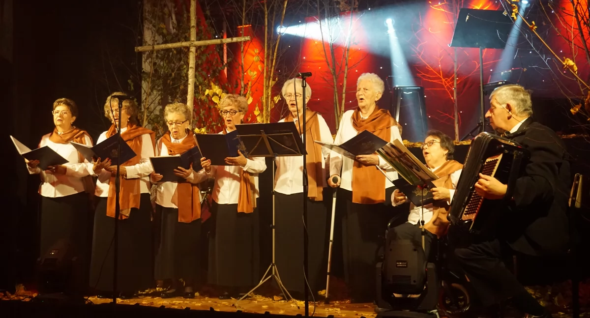 Chór Harmonia pod batutą Romana Blei fot. Justyna Kulpińska