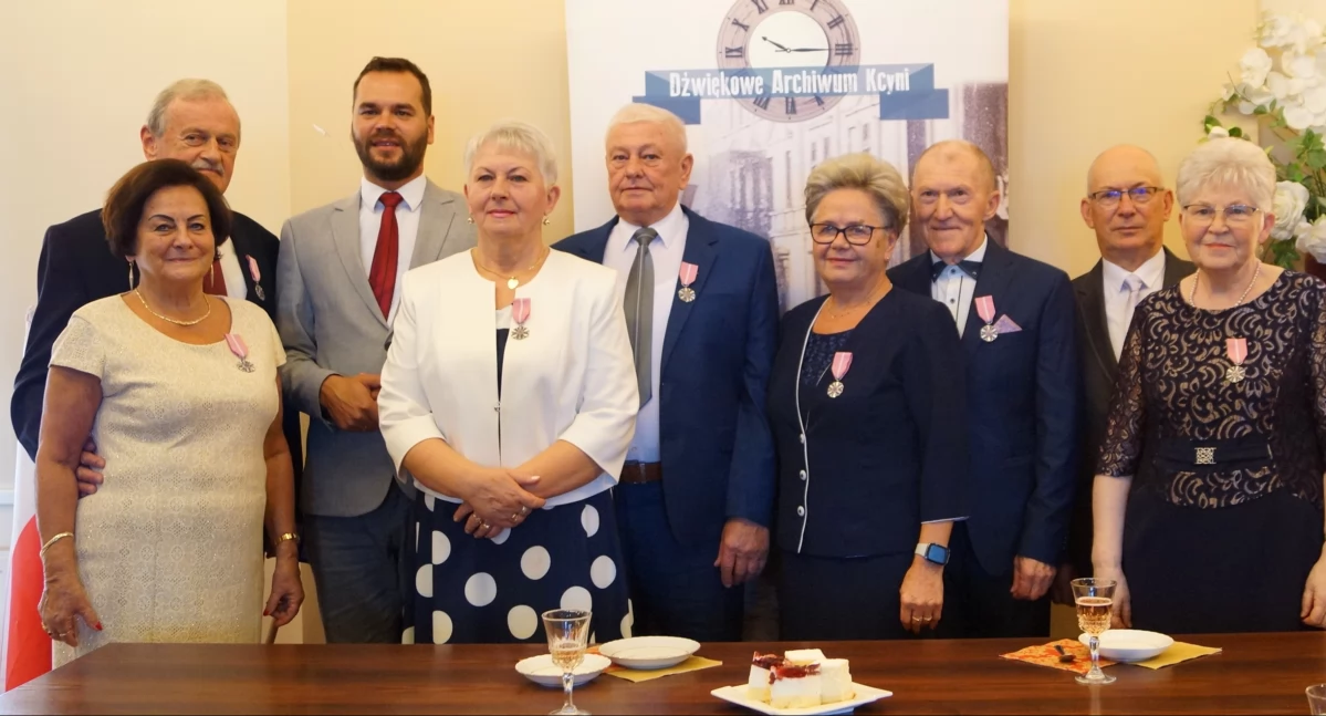 Jubileusze w kcyńskim ratuszu. Świętowało 8 par (fot. powierzone) 